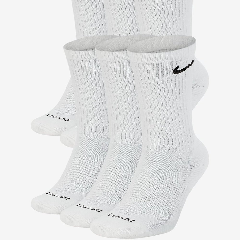 Nike Men's Everyday Plus Cushion Crew 6 Pack Socks